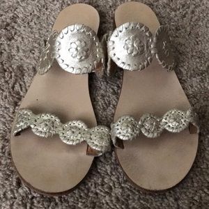 “Platinum” Jack Rodgers Lauren sandal